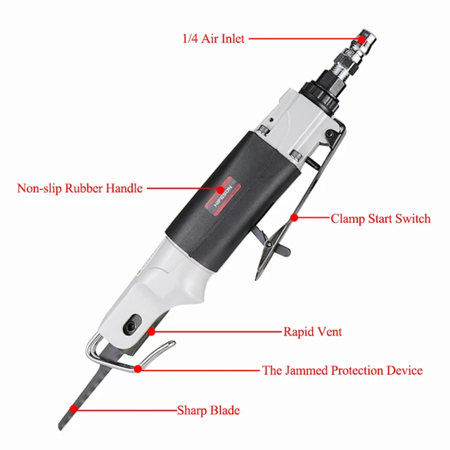 Air Hacksaw With Clamp