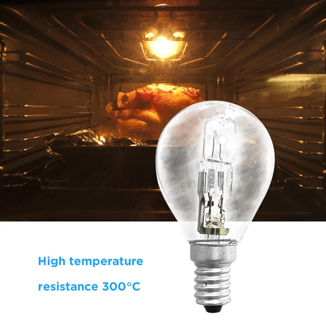 Oven Bulb 110 /220V 500 Degree E27 40W Oven Cooker Lamp Heat Resistant Light  Microwave High Temperature For Refrigerator Toaster - AliExpress