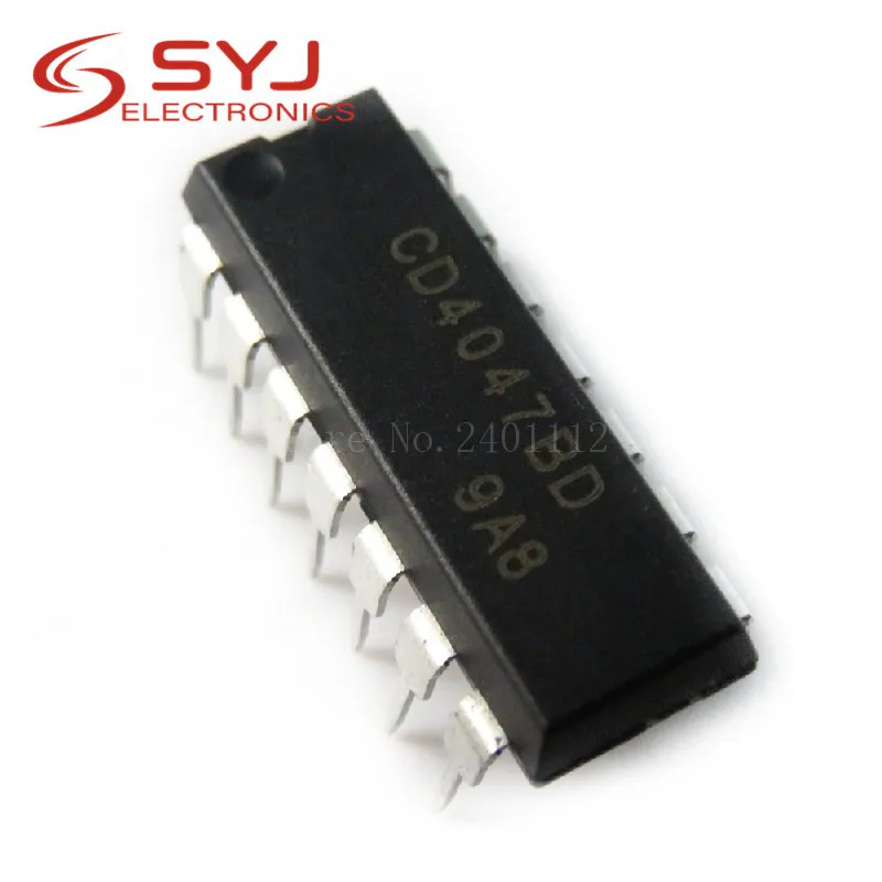 10 шт./лот CD4047BE DIP14 CD4047 DIP 4047BE Новый и оригинальный IC в наличии | Электронные