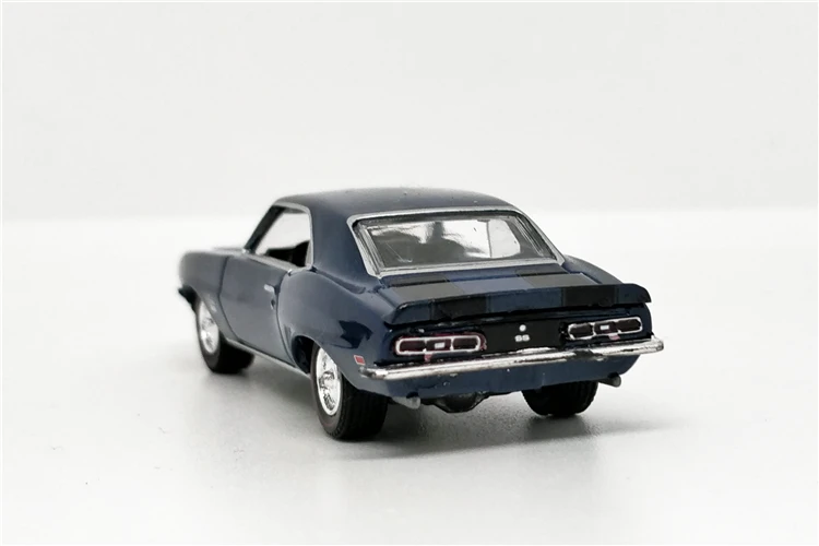 Greenlight 1: 64 Chevrolet Camaro SS 1969 синий/черный без коробки