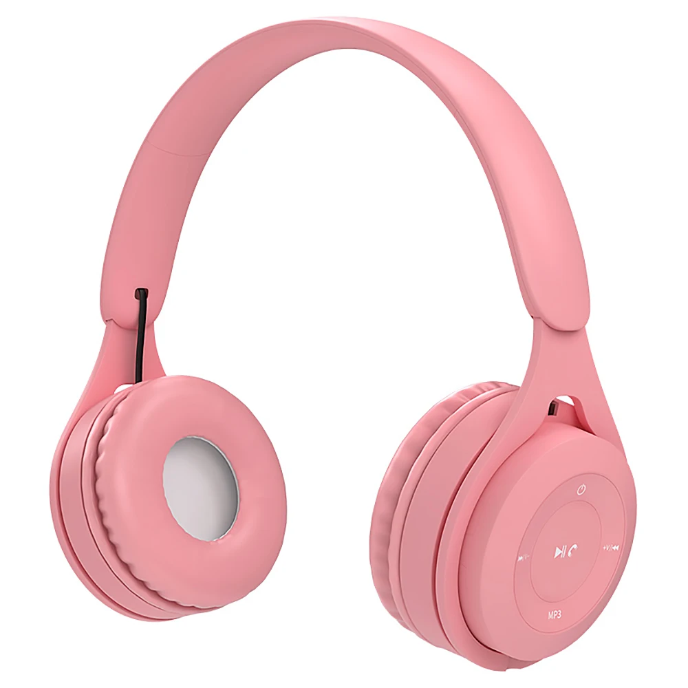  ACCEZZ 2020 NEW Design Wireless Bluetooth Headset Macaron Colorfully Series Y08 Subwoofer Mobile Phone Wireless Gift Headsets