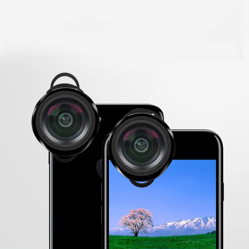 

4 In 1 Clip On Outdoor HD Camera Lens Set Wide Angle Mobile Phone Accessories Macro Telephoto Photography Professional Universal