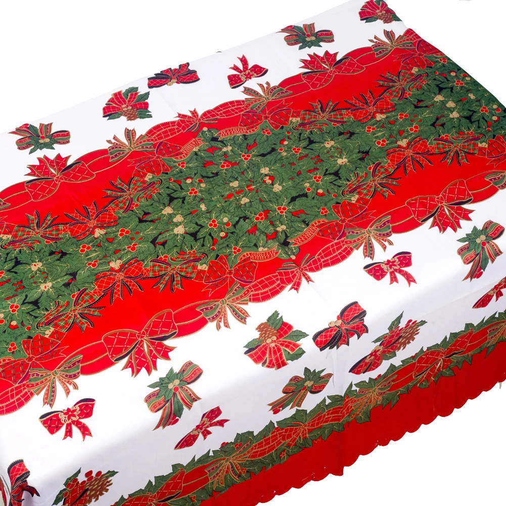 скатерть welkre 160x150см. скатерть «новый год». новогодняя скатерть. новогодняя скатерть дед мороз. новогодняя скатерть.