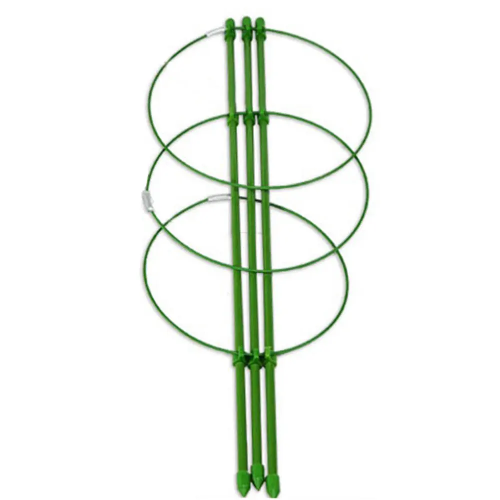 

Decorative Flower Pot Culture Gardening Tool Vine Climbing Rack Support Frame Steel Vegetables Plant Trellis