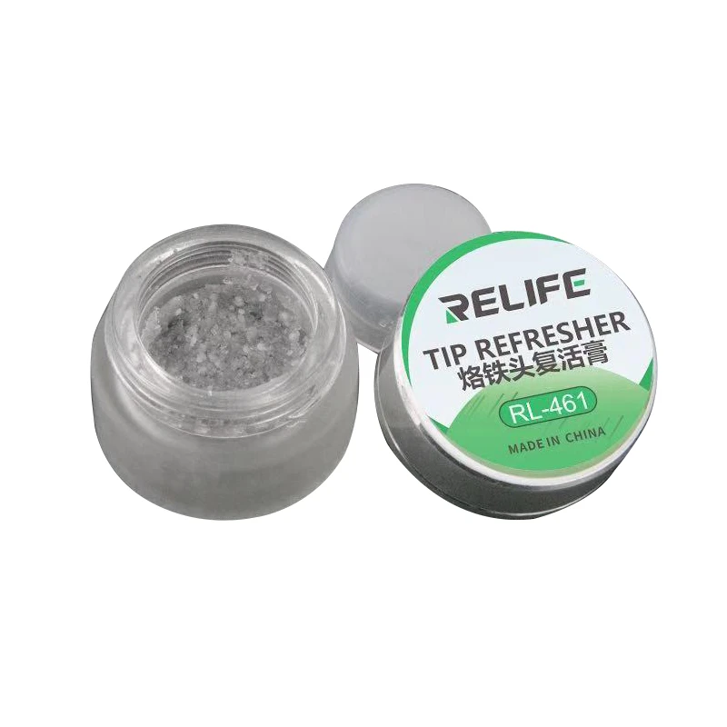 speedglas RELIFE RL-461 Soldering Iron Tip Cleaner Refresher For Remove The Oxide Layer of The Solder Tips Restore And Update Repair Tools welding wire spool