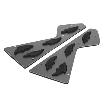 

Motorcycle Foot Pegs 1 Pair Aluminum Motorcycle Foot Pegs Footrest Step Pad Universal For Yamaha NMAX155 NMAX125 2015 2016 2017