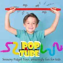 Jouet anti Stress pour adulte, anti Stress sensoriel, soufflets en plastique pour autisme, idée cadeau pour enfant, nouveauté