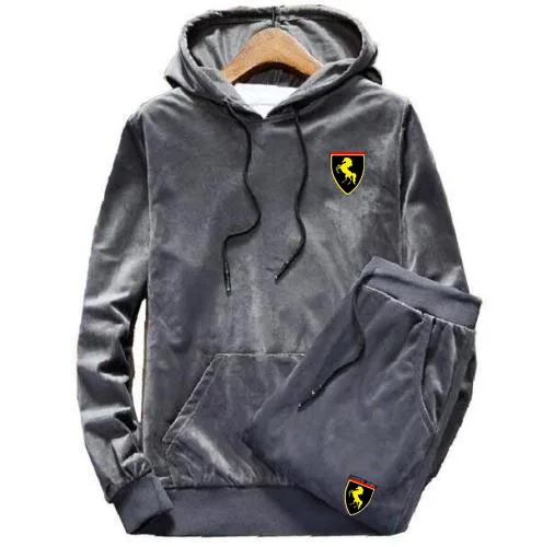 moletom de veludo masculino