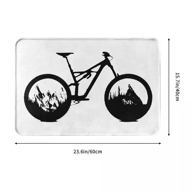 Lownhill --- Mtb Doormat Szőnyeg Lábfajta Poliészter Nem Csúszás Vízolaj-Igazolás Konyha Hálószoba Erkély Rajzfilm - Image 3