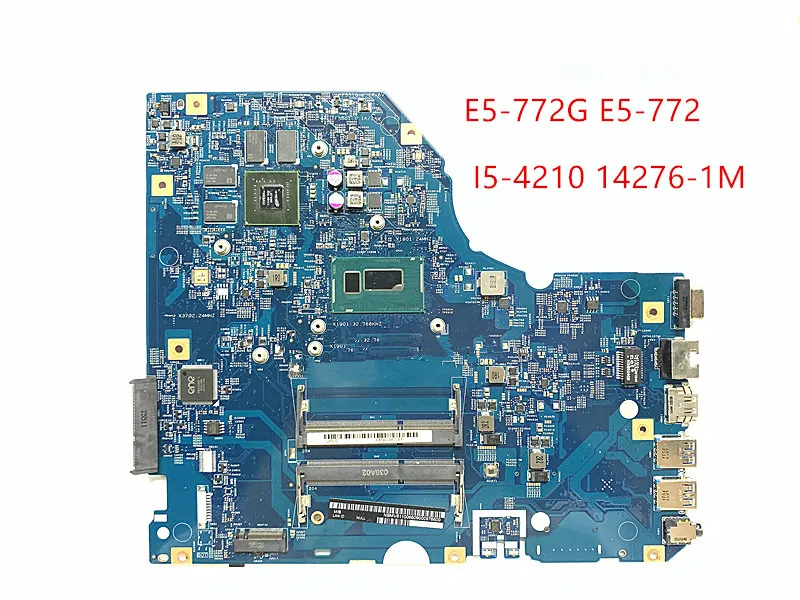 Материнская плата для ноутбука Acer Aspire Φ NBMV811006 SR1EF E5-772G 14276-1M 448.04X10.001M 100% хорошо