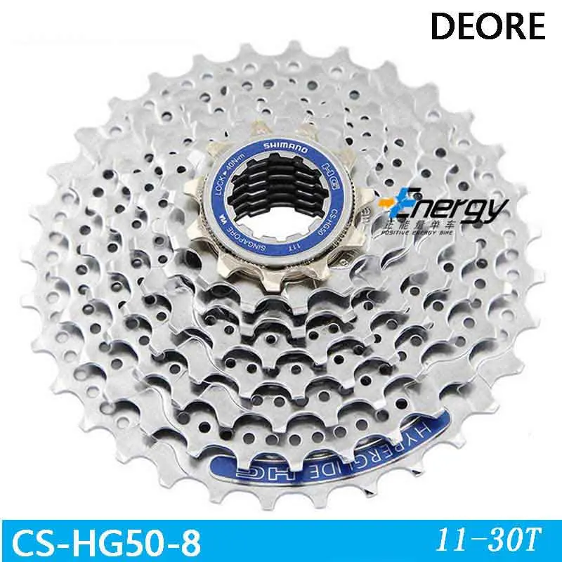 Shimano запчасти для велосипедов CS-HG31/41/51 горный велосипед MTB кассета 8 Скорость маховик 11-30/32T ALIVIO DEORE Запчасти для велосипедов