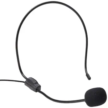 

Portable 3.5mm Plug Headwear Microphone Voice Amplifier for iPhone Windows PC