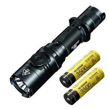 

NITECORE P26 Flashlight Infinitely Variable Brightness CREE XP-L HI V3 max 1000 Lumen beam distance 310 meter search torch