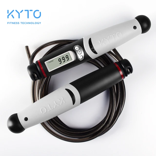 KYTO Jump Rope Digital Counter for Indoor/Outdoor Fitness Training