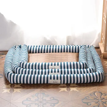 

Summer Cool Calming Pet Bed Breathable Large Dog Beds for Small Dogs Comfortable Window Cat Bed Pet Sleeping Mats Pug Puppy Nest