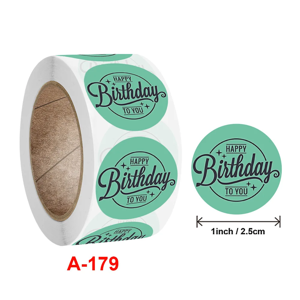 2pcs/pack Happy Birthday Stickers for Children Bee Thank You Stickers Paper Decor Handmade Seal Label Gift Box Tag Baby Shower