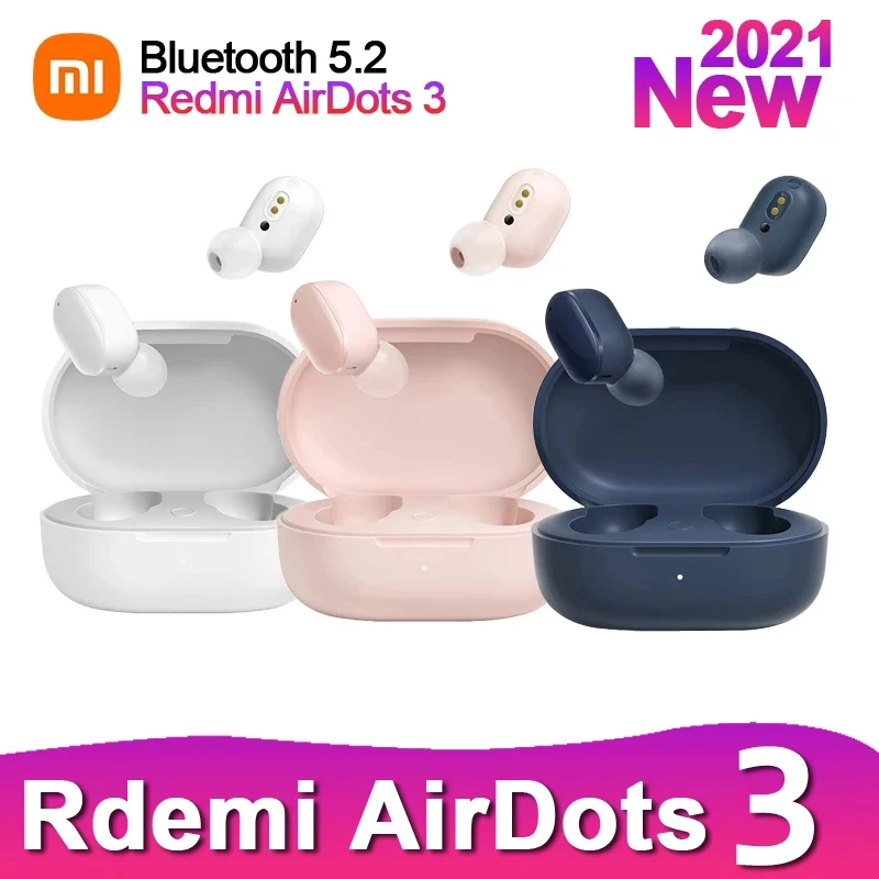 Гарнитура беспроводная Xiaomi Redmi AirDots 3 TWS Bluetooth 5 2 CD-уровень | Электроника