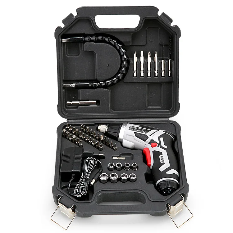 

Multi-functional Lithium Electric Drill Cordless Drill Electric Screwdriver Electric Screw Driver Multi-functional Set Lithium S