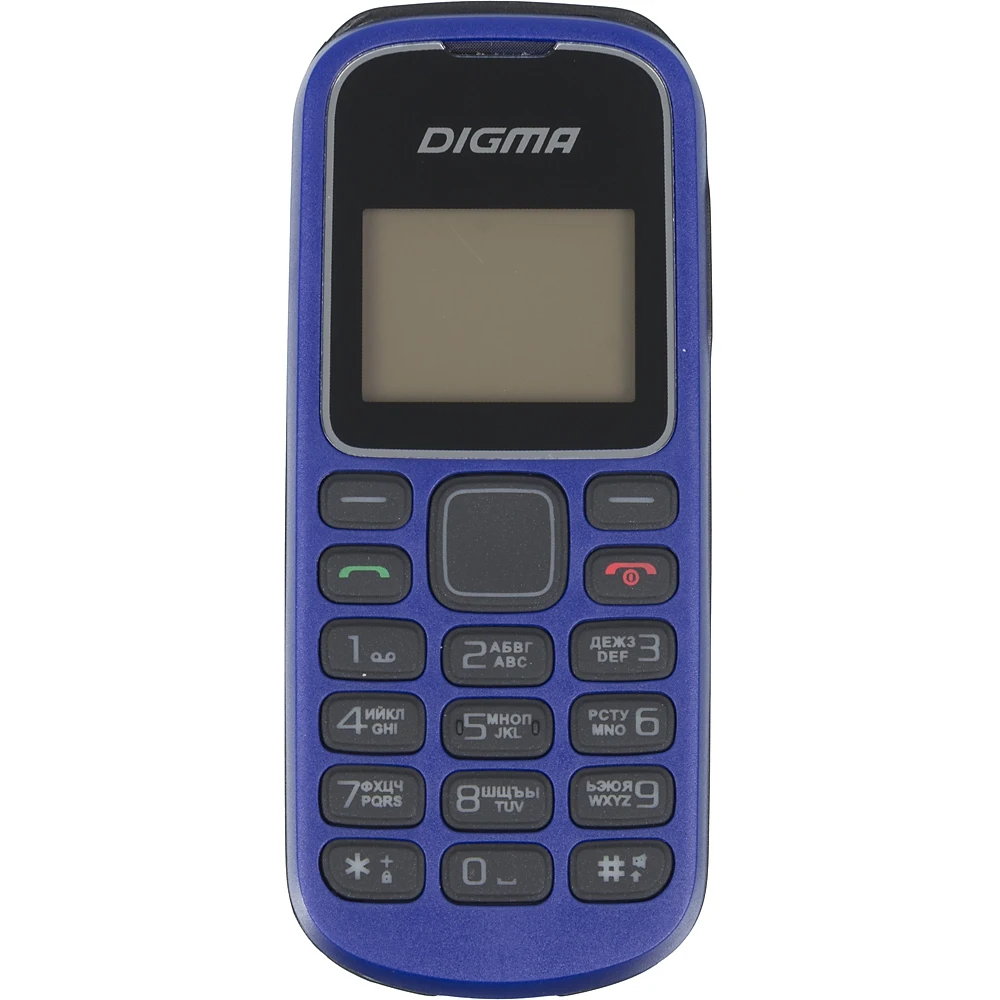 Мобильный телефон DIGMA A105 2G Linx, темно-синий