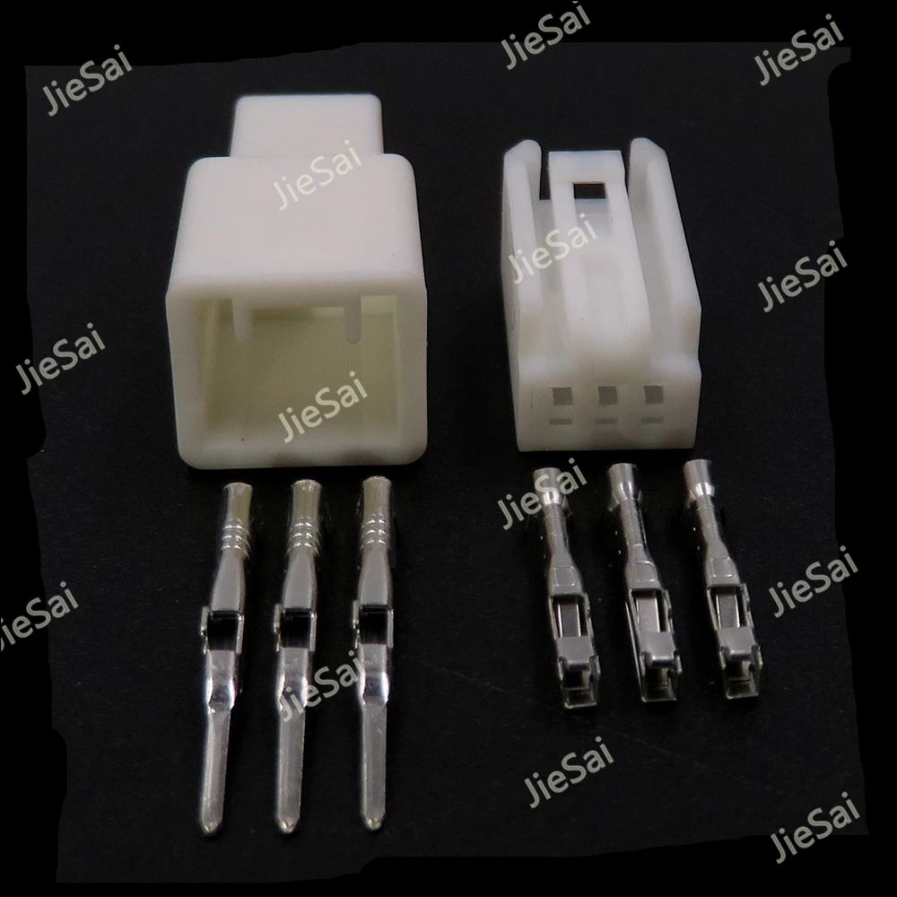 3-контактный автоматический негерметичный Электрический разъем серии 1 2 черный