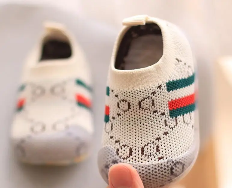 Kid Baby First Walkers Shoes Spring Infant Toddler Shoes Girls Boy Casual Mesh Shoes Soft Bottom Comfortable Non-slip Shoes 2