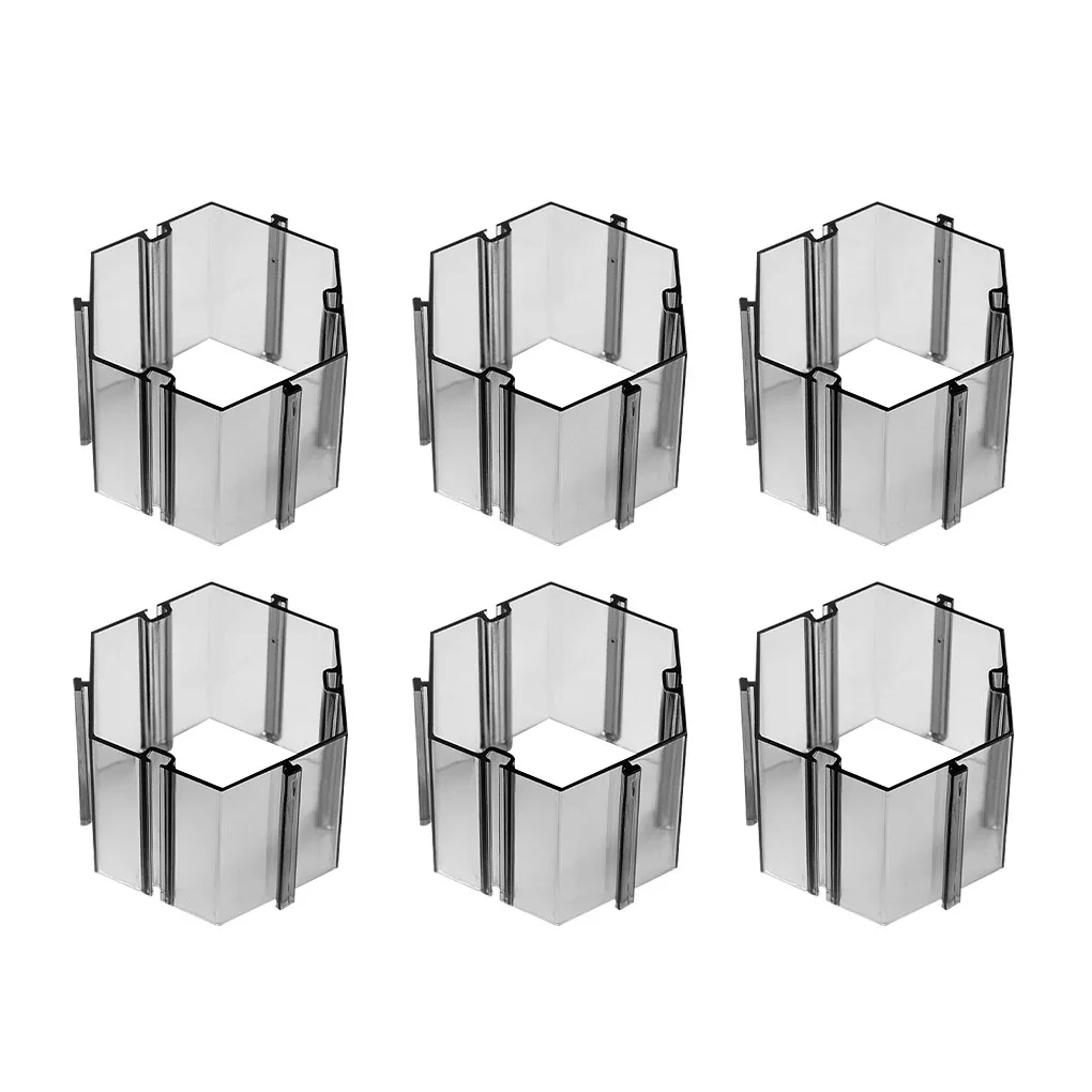 

6Pcs/Lot DIY Ornaments Storage Adjustable Honeycomb Drawer Storage Clapboard Underwear Socks Organizer Cabinet Closet Divider