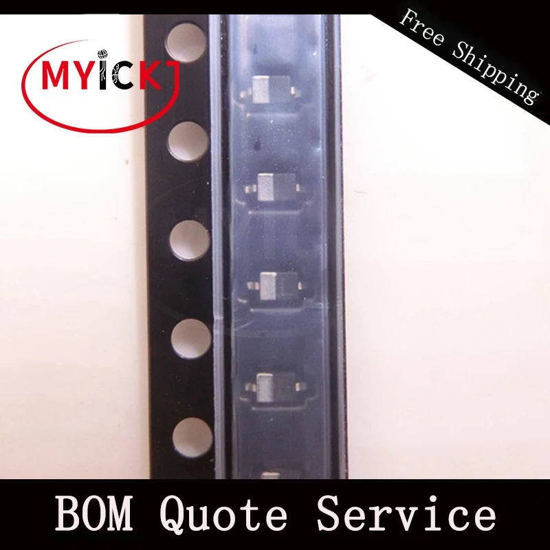

10PCS BAT62-03W E6327 INFINEON Silicon Schottky Diode (Low Barrier diode for detectors up to GHz frequencies) IC CHIP