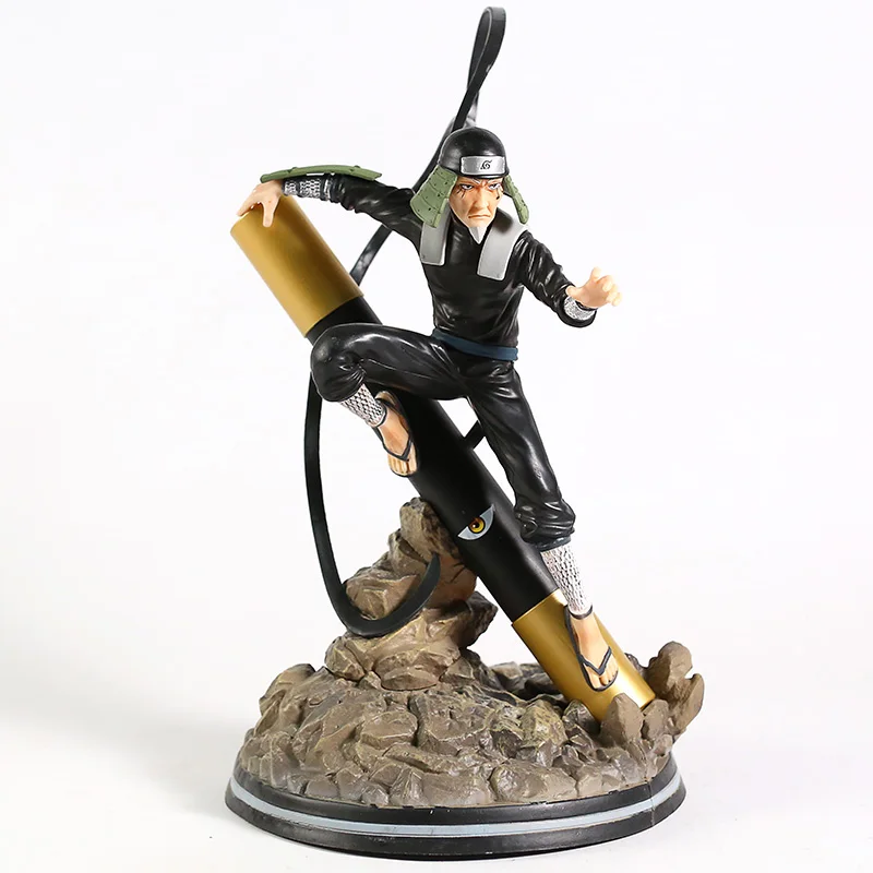Наруто Shippuden Hokage Sarutobi Hiruzen статуя ПВХ фигурка Коллекционная модель игрушки