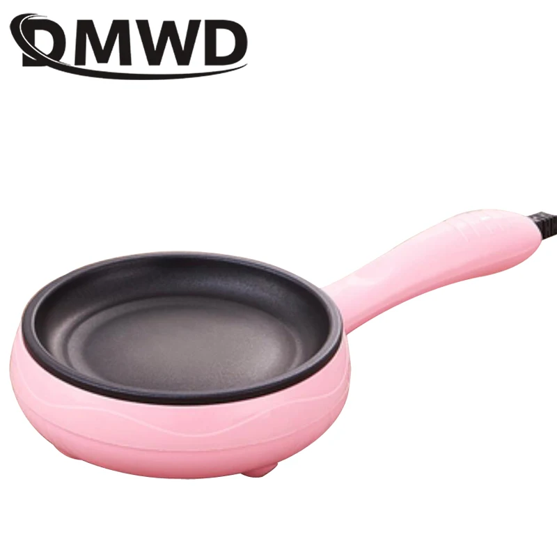 Multifunctional Mini Electric Egg Omelette Cooker Eggs Boiler Food Steamer Breakfast Pancake Fried Steak Non-stick Frying Pan EU 2