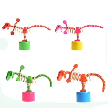 Детская интеллектуальная игрушка Танцующая подставка красочный качающийся динозавр деревянная игрушка Горячая Распродажа#30D25
