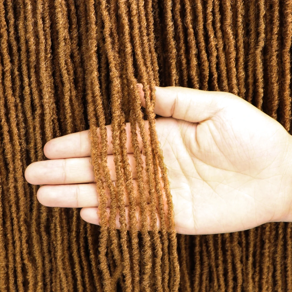 Синтетические дреды сестренки 18 дюймов сестренки накладные чистые цвета искусственные локоны в стиле Crochet косы волос