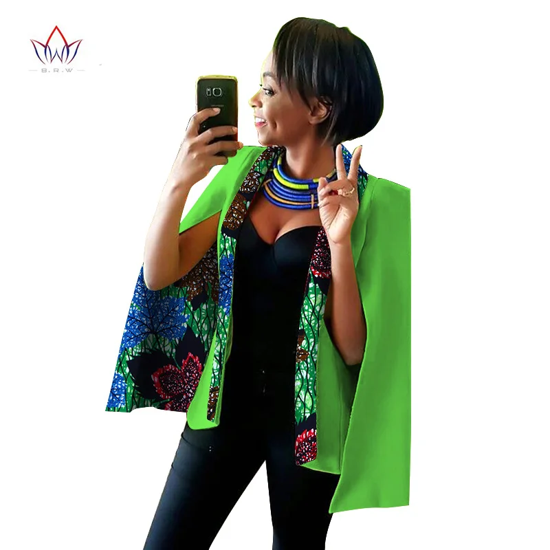 Весенняя африканская женская одежда дашикис африканская одежда для женщин блейзер воск размера плюс Дашики женские топы большого размера WY838