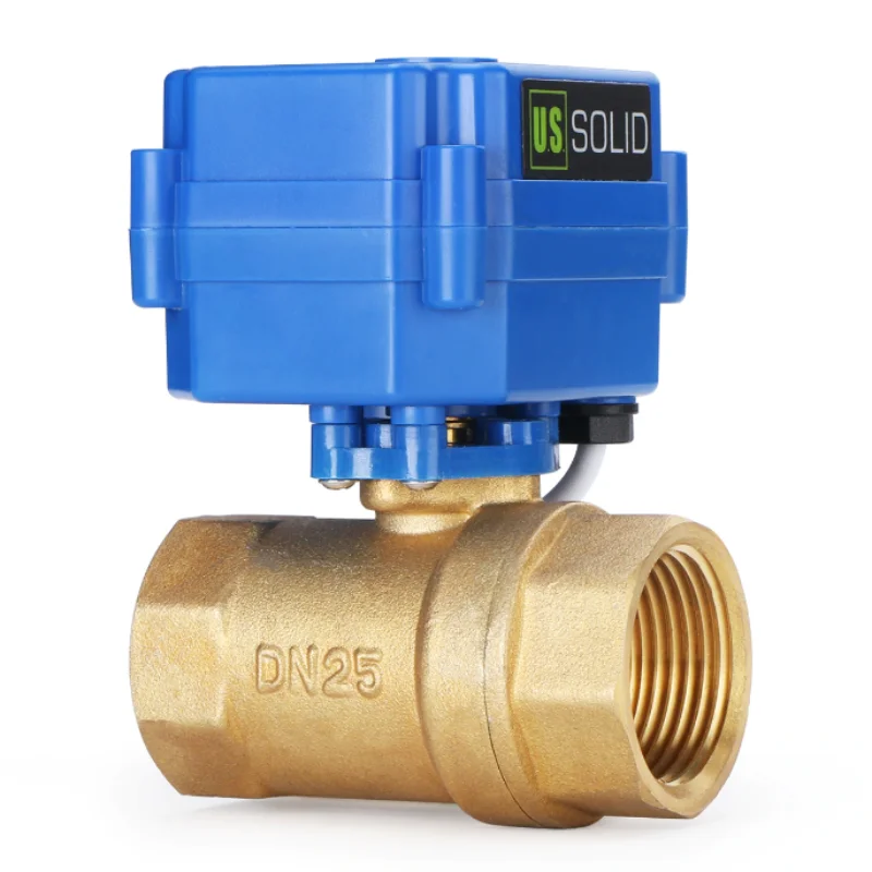 Sólido Motorizado Válvula de Esfera de Bronze Porta Padrão Auto Retorno 924 v ac Dcnc us
