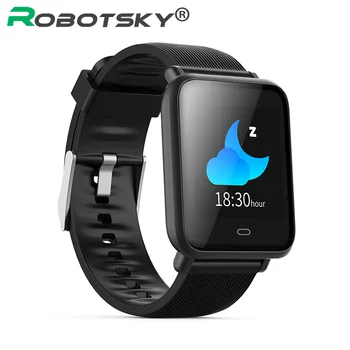

Q9 Smart Watch Blood Pressure Sleep Monitor Heart Rate Bracelet IP67 Waterproof Sport Fitness Trakcer Watch Men Women Smartwatch