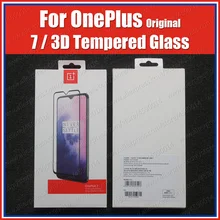 Коробка от официального OnePlus 7 3D протектор экрана из закаленного стекла