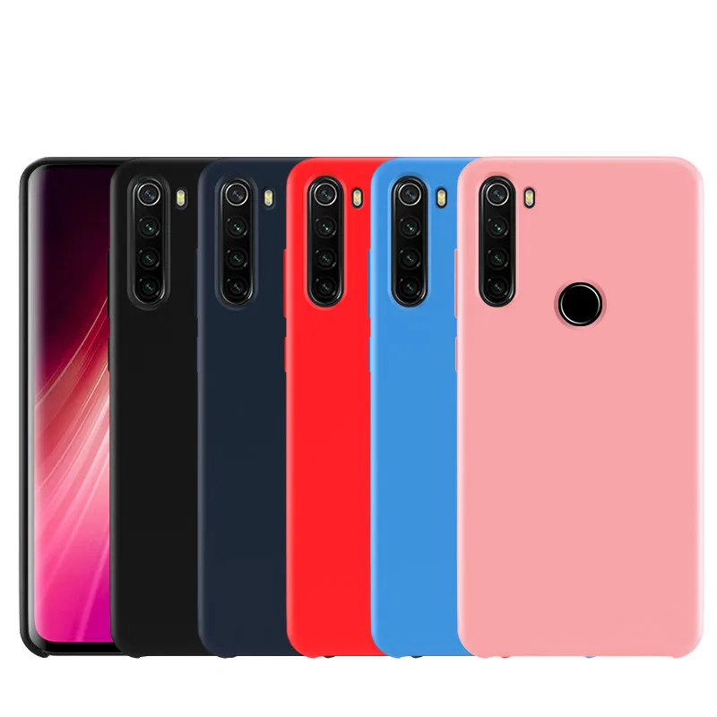 Чехол для Xiaomi Redmi Note 8, чехол, силиконовый чехол для XIAOMI Redmi Note 5, 6, 7, 8 Pro, чехол, задняя крышка