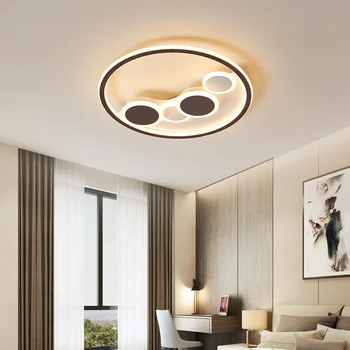 

Master bedroom ceiling lamp modern minimalist home living room room net red lighting Nordic lights LED for 220V 110v