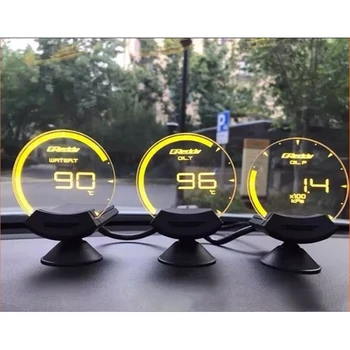 

Greddi Sirius Transparent glass gauge Boost Turbo Water Temp Oil Temp Oil Pressure car meter universial car accessiores