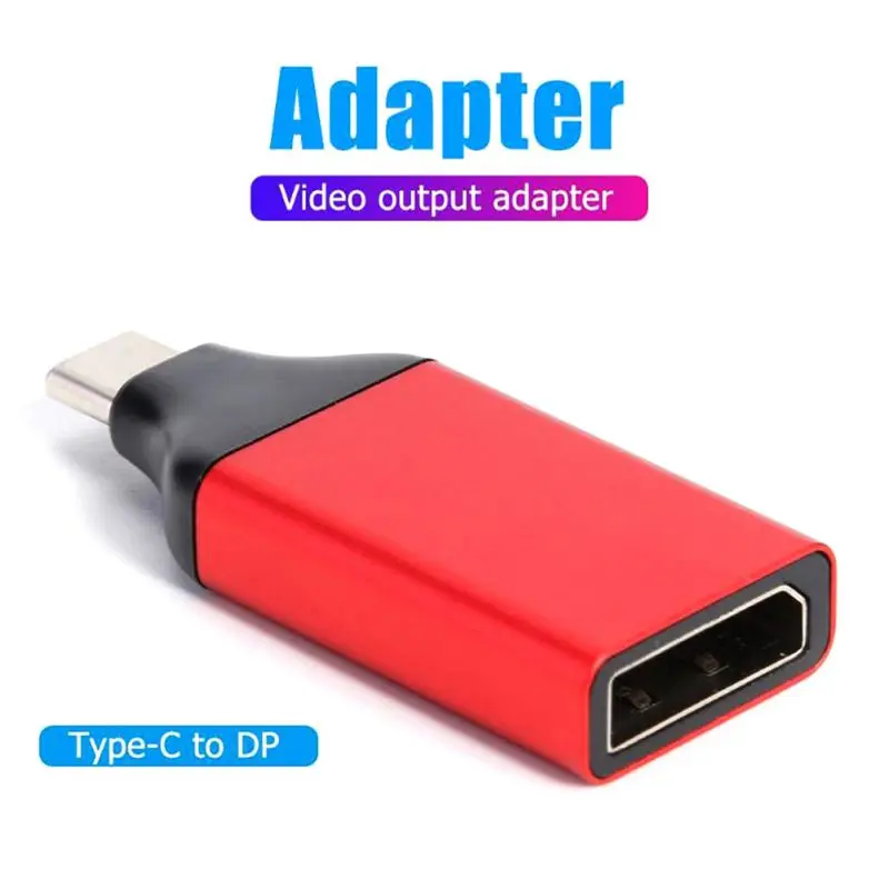 USB C к DP 4K конвертер type (совместимый с Thunderbolt 3) адаптер портов дисплея для MacBook Pro Air