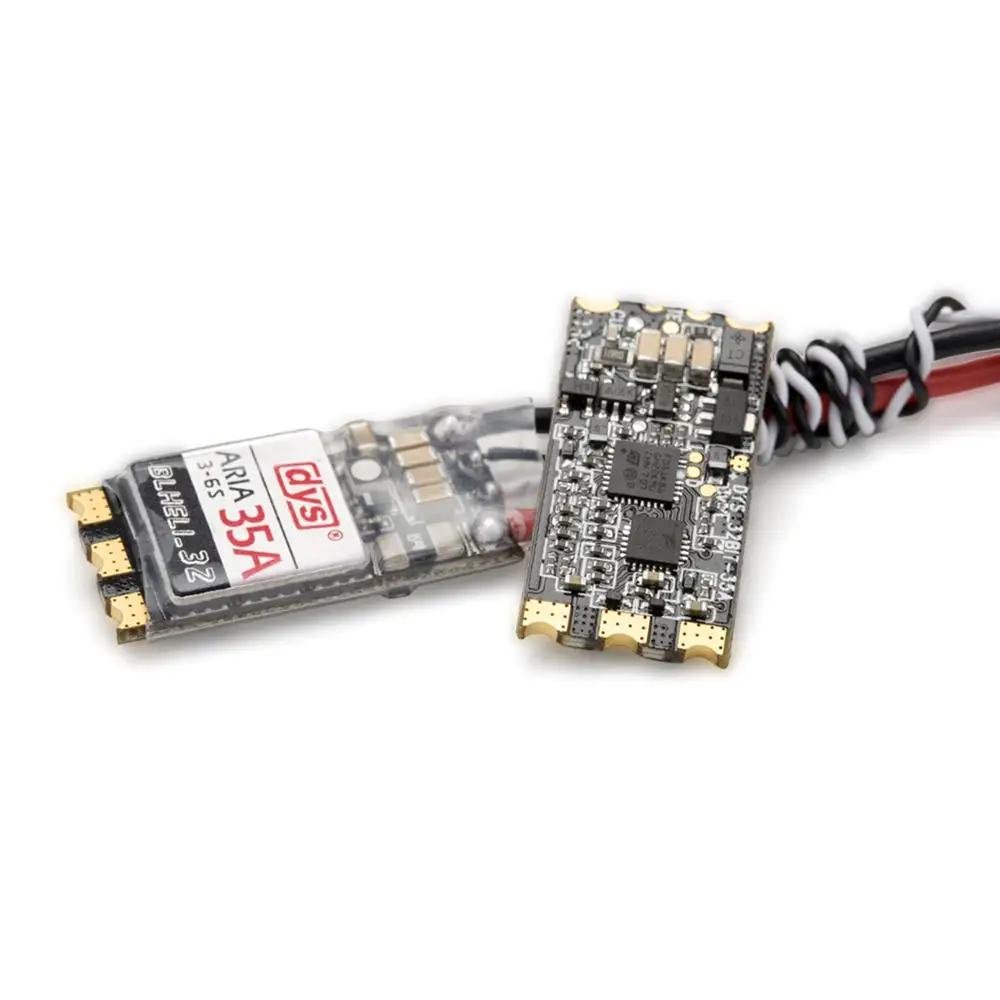 DYS бесщеточный ESC Aria blheli _ 32bit 35A 35amp 3S 6S Dshot1200 готовый Встроенный датчик тока для