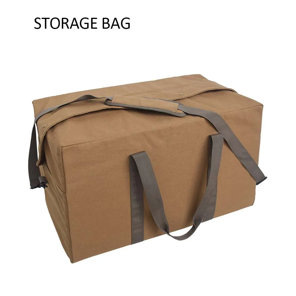 

Non-woven Portable Clothes Storage Bag Organizer 60*33*37cm Folding Closet Organizer For Pillow Quilt Blanket Bedding