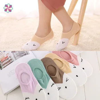 

1Pair Harajuku Socks Women Cartoon Print Animal Panda Frog Cat Pattern Meias Cotton Socks For Women Summer Female Sokken W118