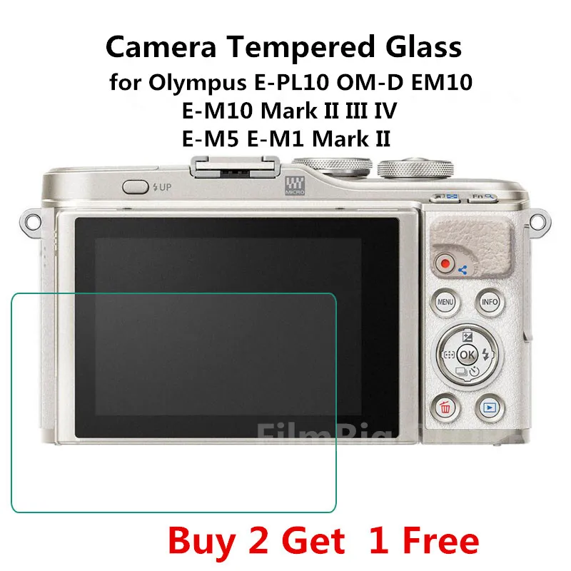 Экран для фотоаппарата фрез Olympus Φ EPL10 OMD EM10 защитная пленка из закаленного стекла