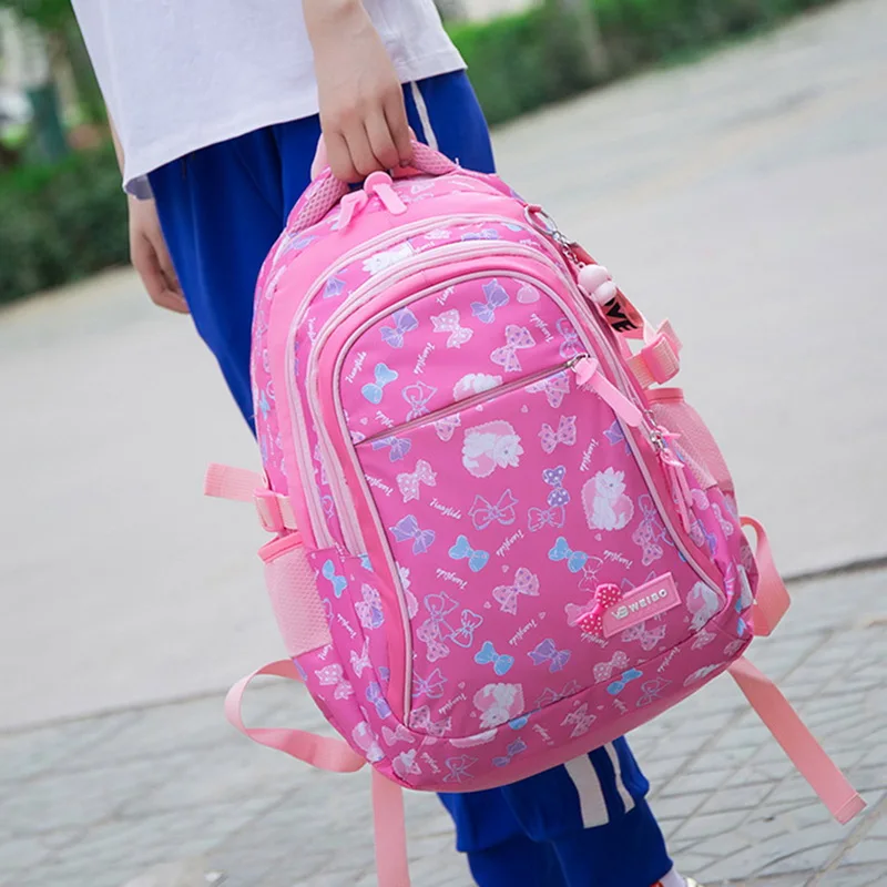 SHUJIN детский школьный рюкзак для девочки 3 шт./компл. мультфильм школьные сумки водонепроницаемый рюкзак Детская школьная сумка Mochilas Escolares