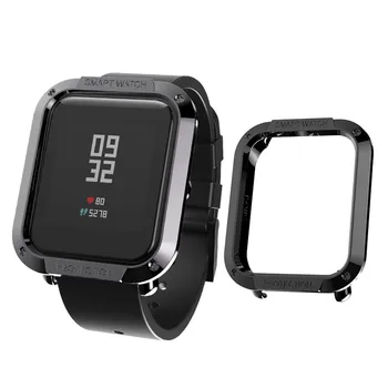 

Ultra-Slim Electroplate PC Case Cover Protector for Amazfit Bip Youth Watch Cover Protector Shell Frame Bumper Accessories