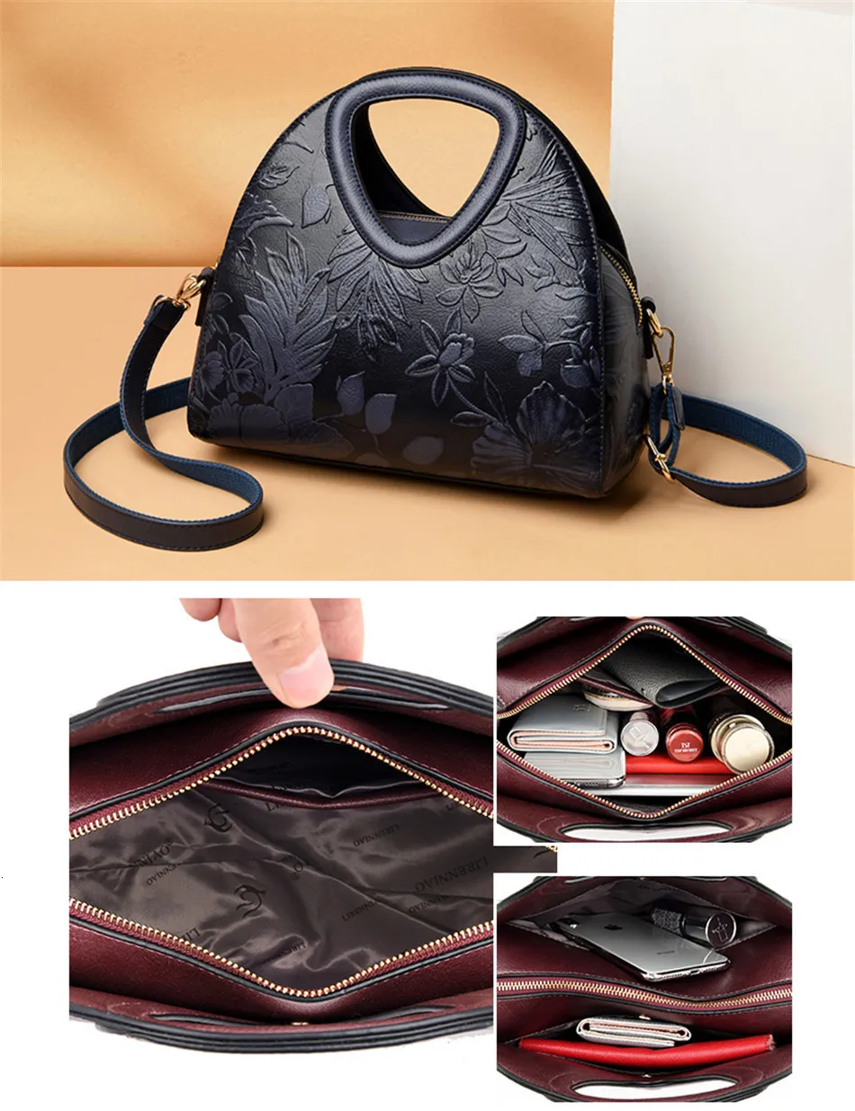 Винтажные женские кожаные сумки в китайском стиле, женские ручные сумки, сумки через плечо, дизайнерские сумки