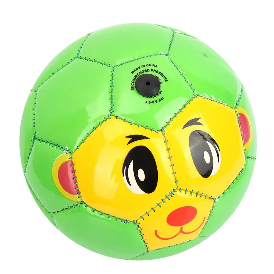 Football Children Outdoor Sport Football Soccer Ball Size 2 Exercise Sports Equipment(Green Pig) Official Size