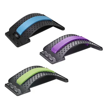 

Back Massager Lumbar Massager Stretcher Fitness Massage Equipment Back Muscle Relax Pain Relief Tools