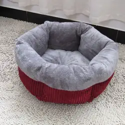 2019 новая кровать для домашних животных для кошек и маленьких собак, кровать для кошек круглой формы, кровати для собак