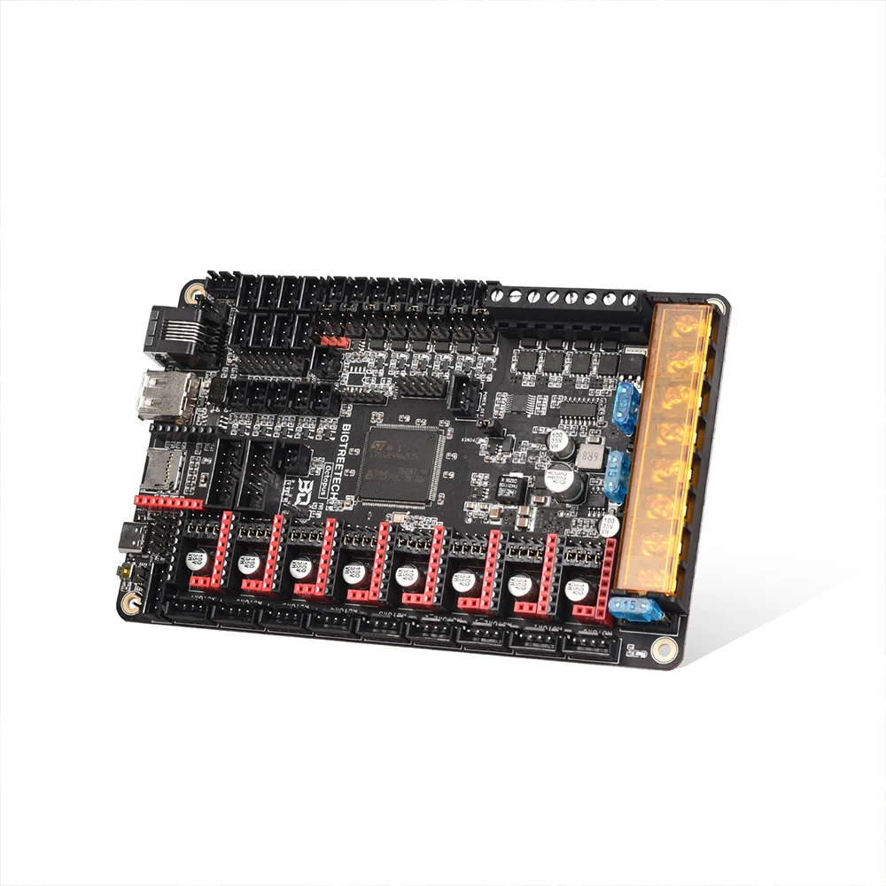 Фото Материнская плата BIGTREETECH Octopus V1.1, 32-битная плата управления TMC2209 TMC5160T, запчасти для 3D-принтера VS SKR V1.4 Turbo для Voron 2,4 CR10 №3